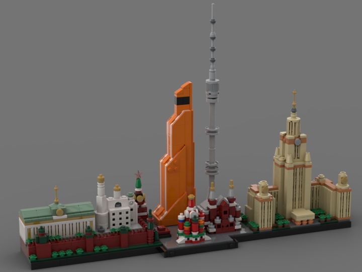 Moscow, Russian Federation from BrickLink Studio [BrickLink]