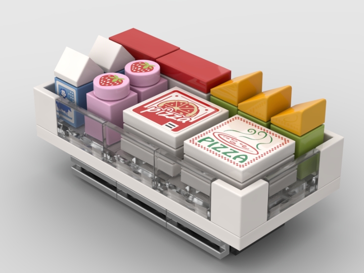 Aisle freezer from BrickLink Studio [BrickLink]