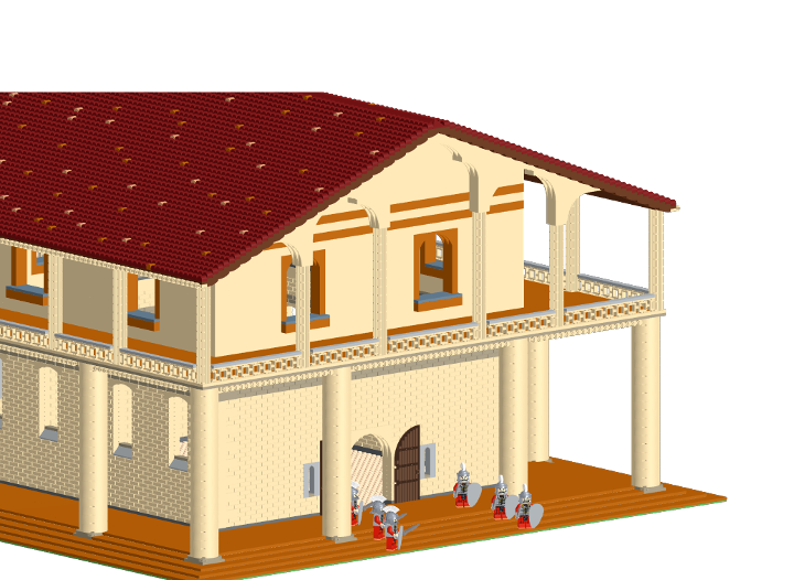 Antiker Tempel from BrickLink Studio [BrickLink]