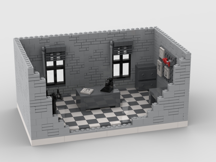 Lego detective office bricklink sale