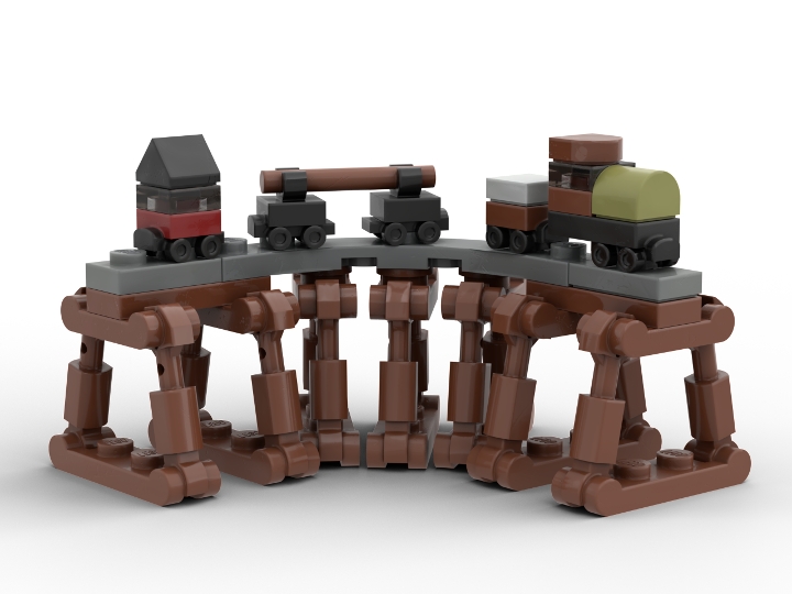 Micro Logging Railway from BrickLink Studio [BrickLink]