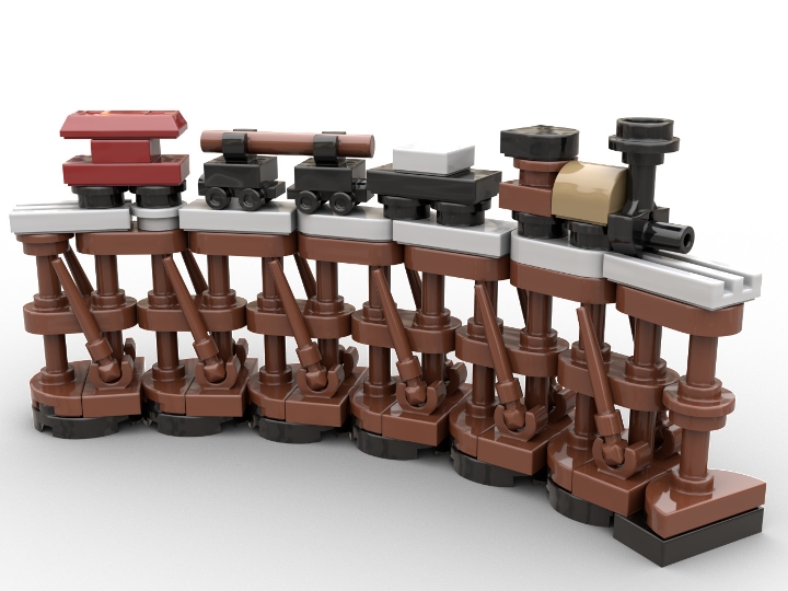 Nano Logging Railway from BrickLink Studio [BrickLink]