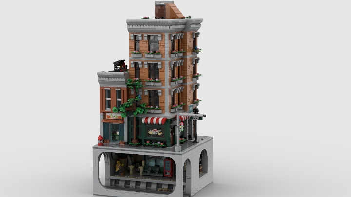 Apartments From Bricklink Studio [bricklink]