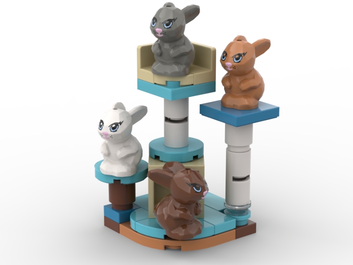 Rabbit's house from BrickLink Studio [BrickLink]