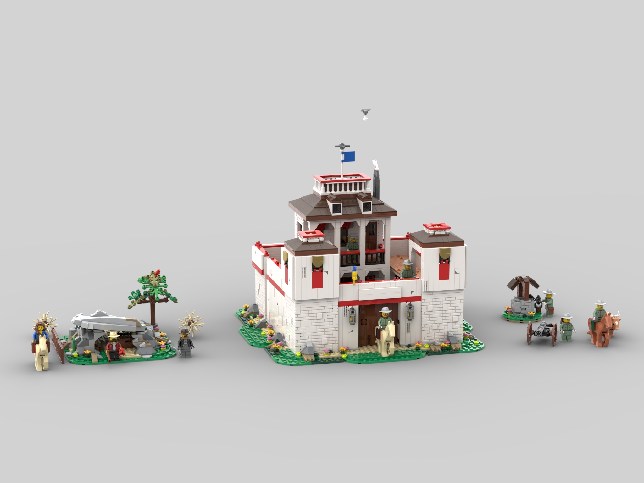 [Frontier Fort] [BrickLink]