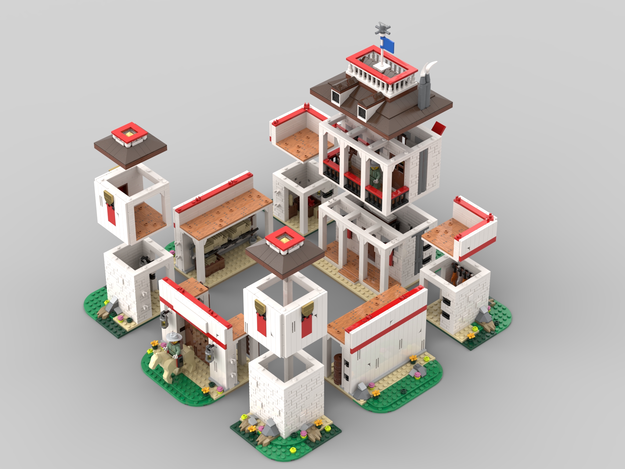 [Frontier Fort] [BrickLink]