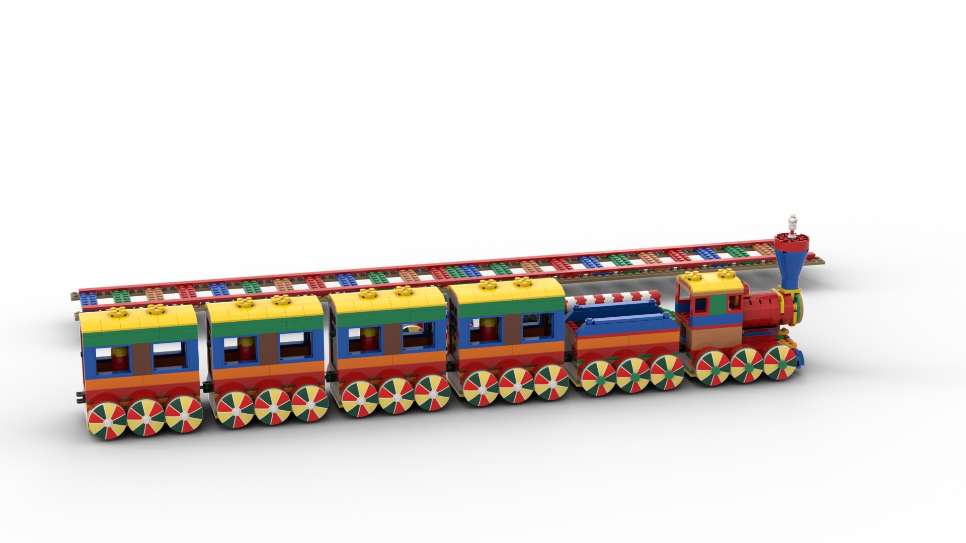 Wooden Train BrickLink