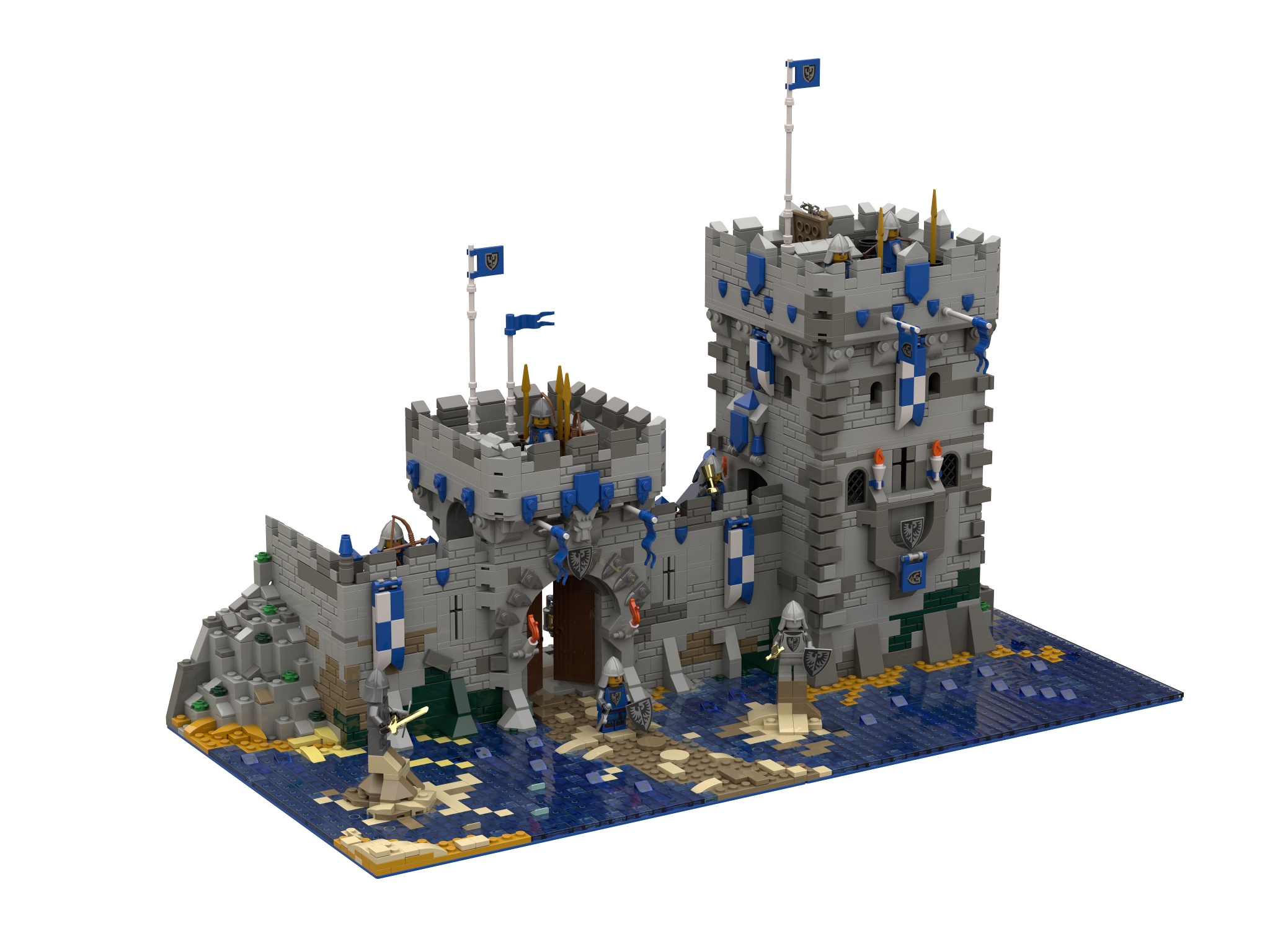 [CASTLE ON THE WATER] [BrickLink]