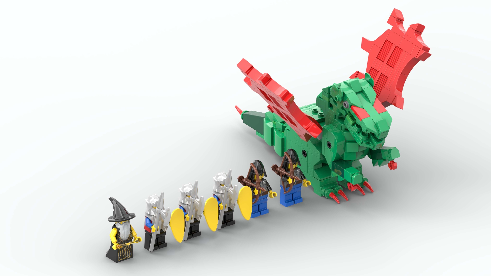 Dragon's Mountain Lair] [BrickLink]
