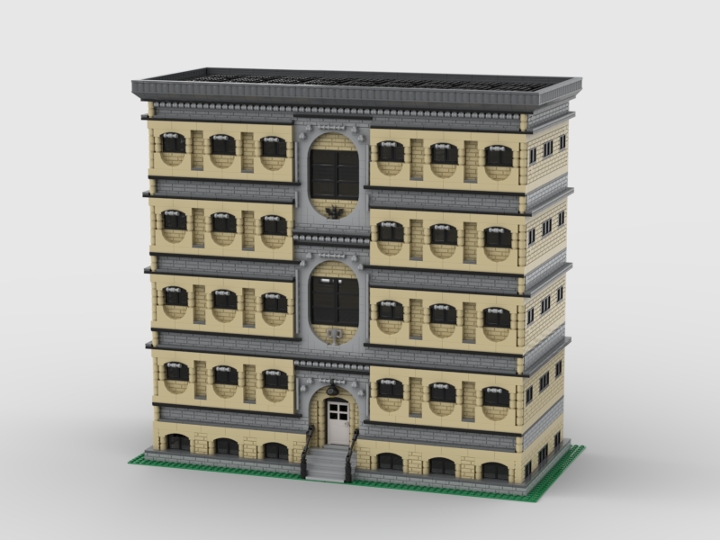 St. James Apartments from BrickLink Studio [BrickLink]