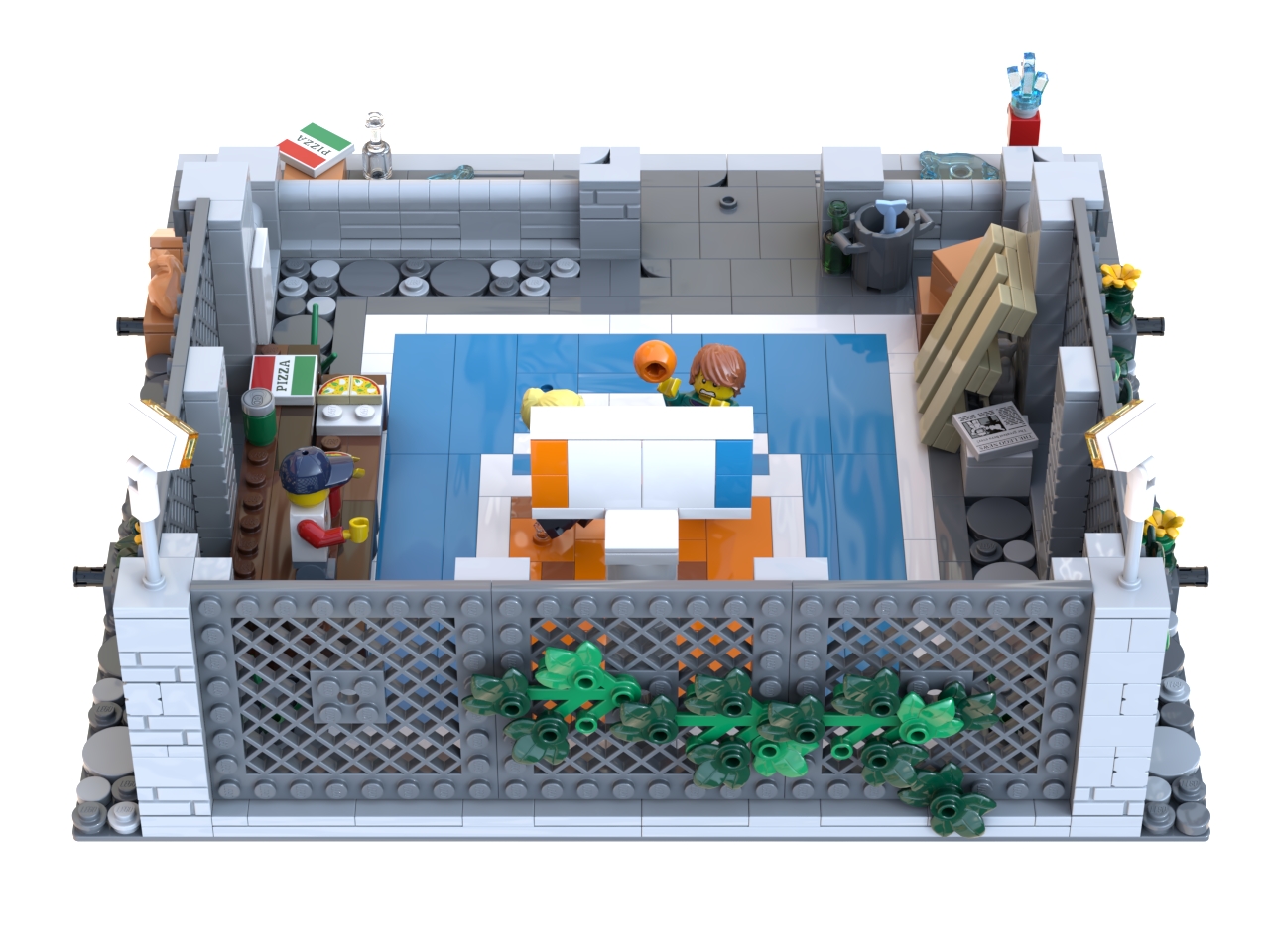 [Modular Basketball Court] [BrickLink]