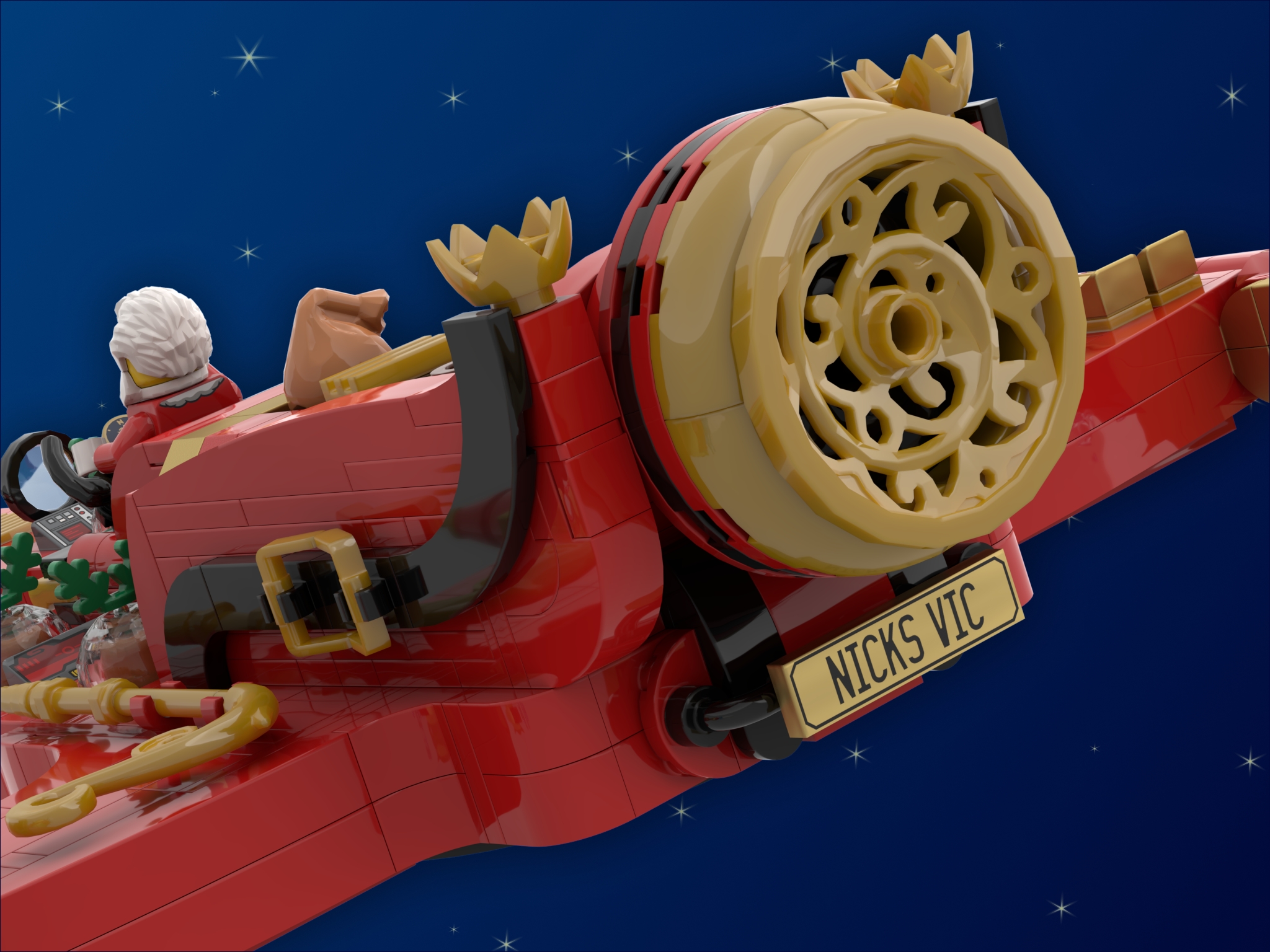 [The Jingle Jet] [BrickLink]