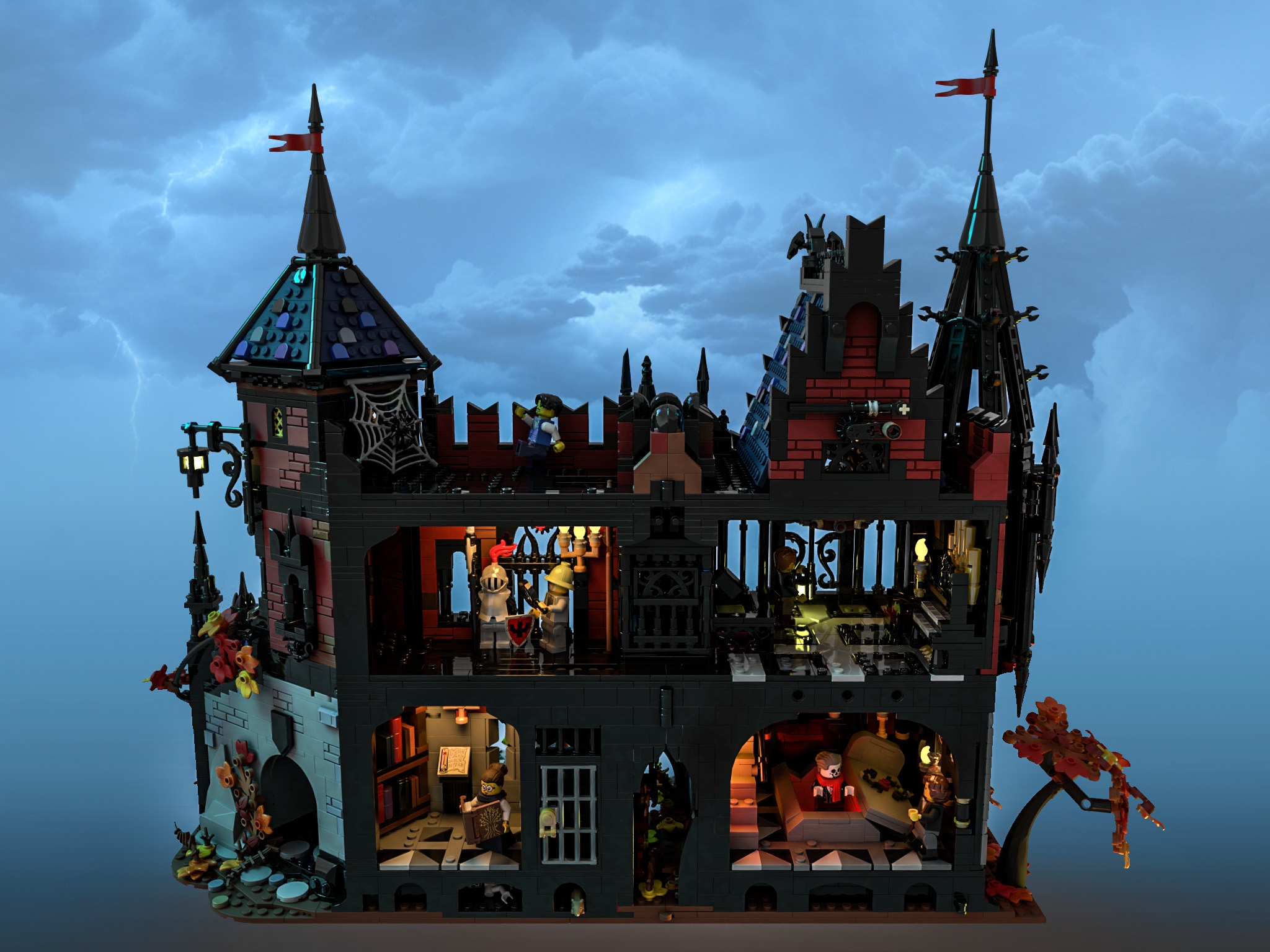 Retailer el transylvania lego sets