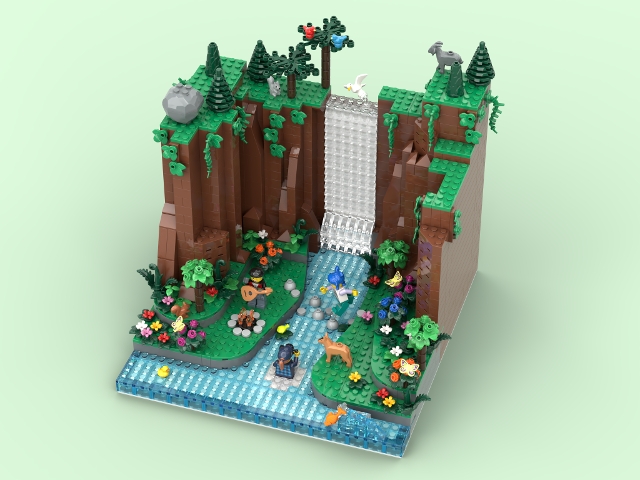 [Waterfall Weekend] [BrickLink]