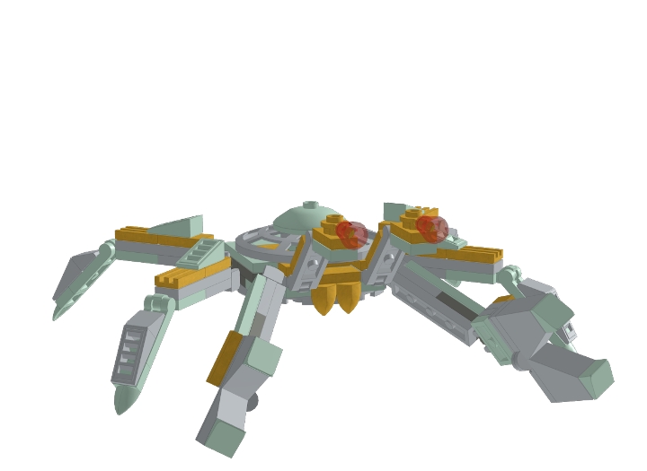 Mecha Crab from BrickLink Studio [BrickLink]