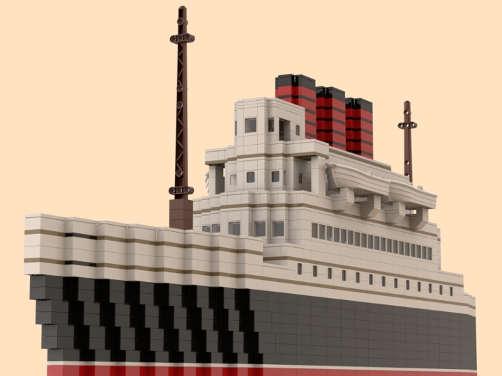 Queen Mary from BrickLink Studio [BrickLink]
