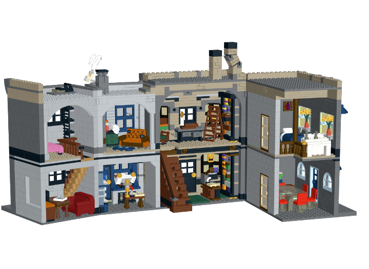 DiagonAlleyA_2 from BrickLink Studio [BrickLink]