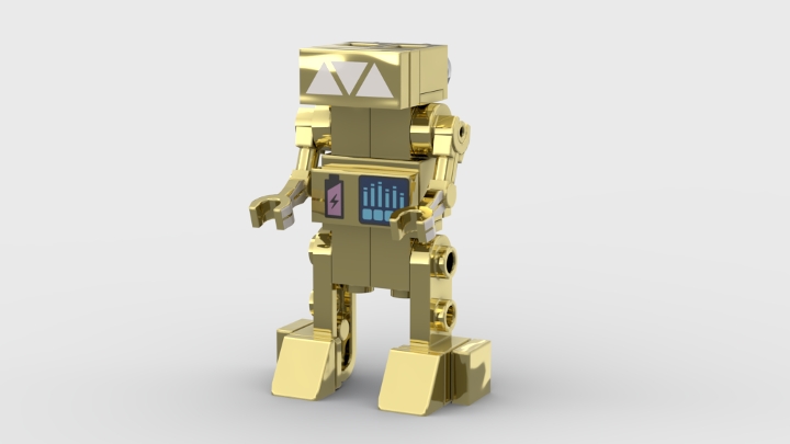 Luxury Service Robot from BrickLink Studio [BrickLink]