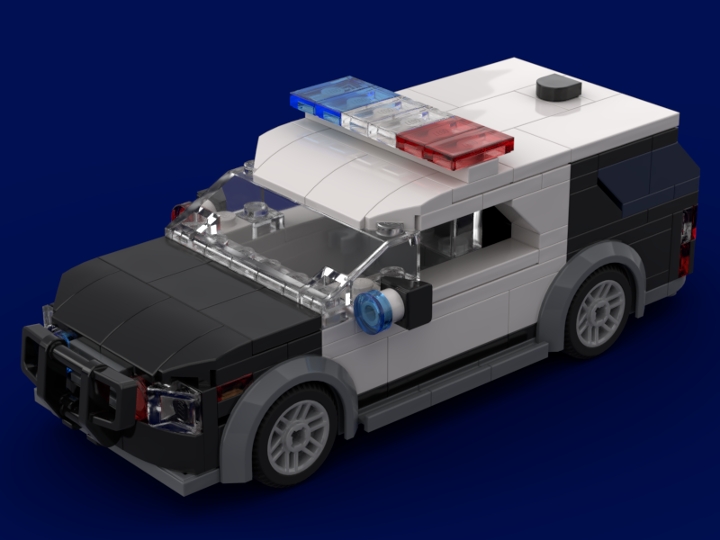LAPD Suv from BrickLink Studio [BrickLink]