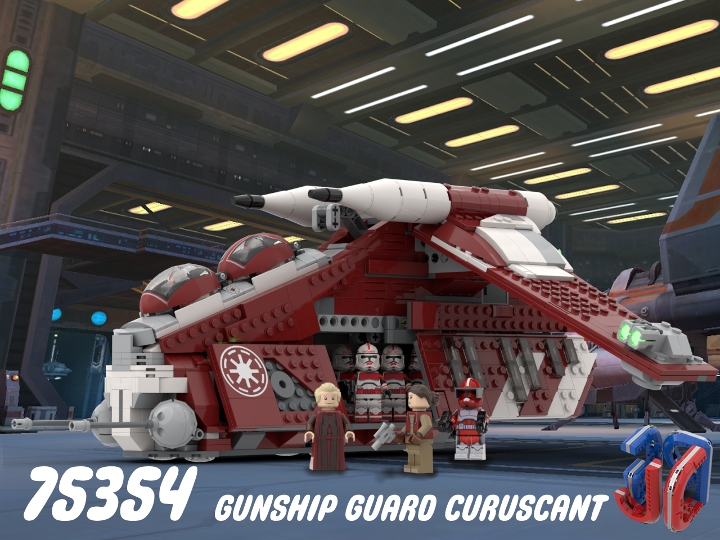 75354 GUNSHIP GUARD CURUSCANT from BrickLink Studio [BrickLink]