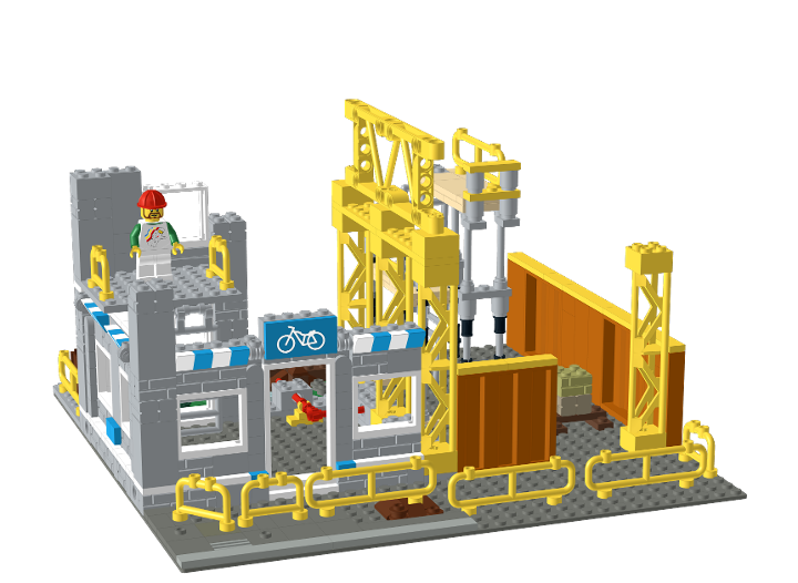 construction site from BrickLink Studio [BrickLink]