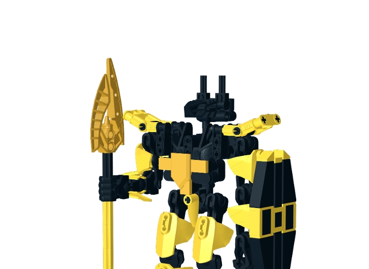 ancient egypt anubis mech from BrickLink Studio [BrickLink]