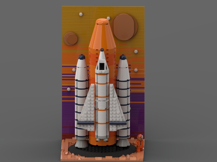 Spaceship for competition from BrickLink Studio [BrickLink]