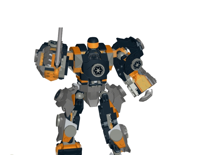 LEGO Solar Eclipse War-Rezon Set LZ-21 Mech from BrickLink Studio ...