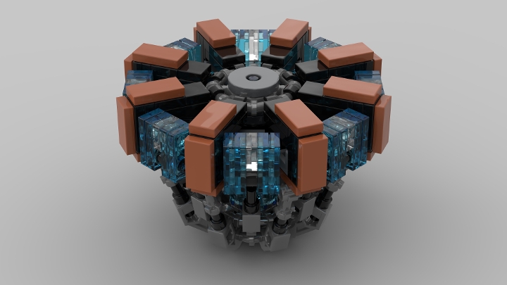 Arc Reactor from BrickLink Studio [BrickLink]
