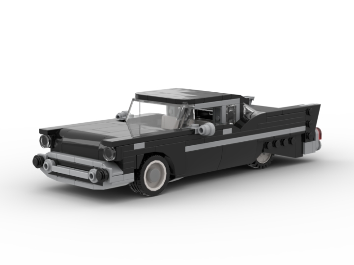 1957 Chevrolet Bel Air from BrickLink Studio [BrickLink]