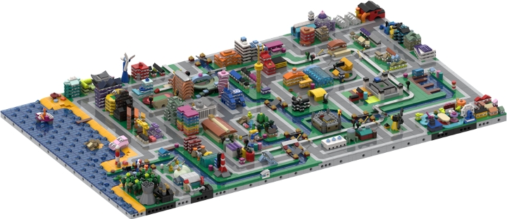 Click City V4 from BrickLink Studio [BrickLink]