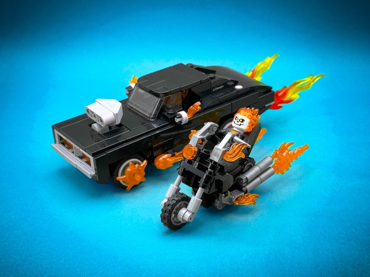 Ghost Rider Two Pack from BrickLink Studio [BrickLink]