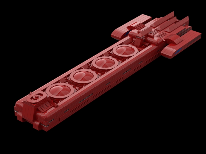 Fourth Generation Ship 5 from BrickLink Studio [BrickLink]