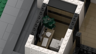 Modern European House from BrickLink Studio [BrickLink]