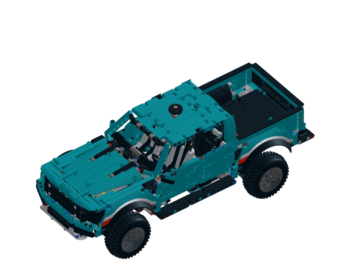 Lego Technik Ford Raptor Moc from BrickLink Studio [BrickLink]