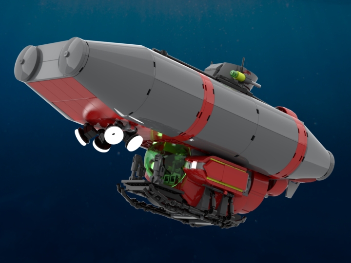 Deep Sea Exploration Sub from BrickLink Studio [BrickLink]