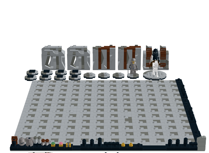 DnD functional game board from BrickLink Studio [BrickLink]