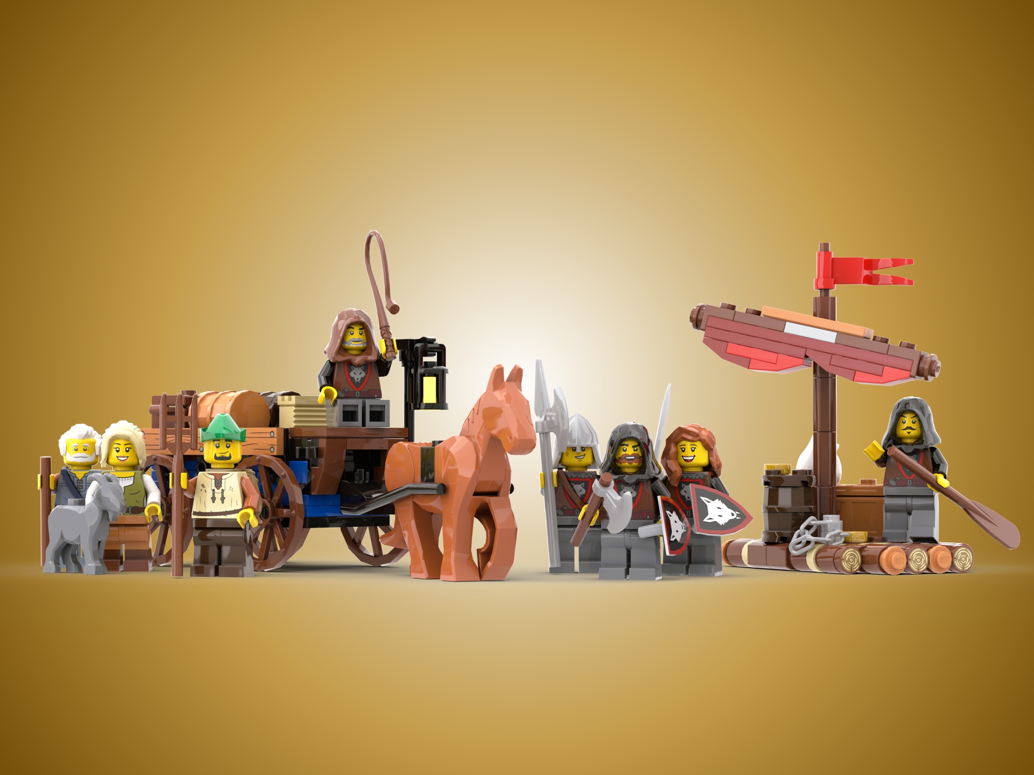 Medieval Toll Bridge] [BrickLink]