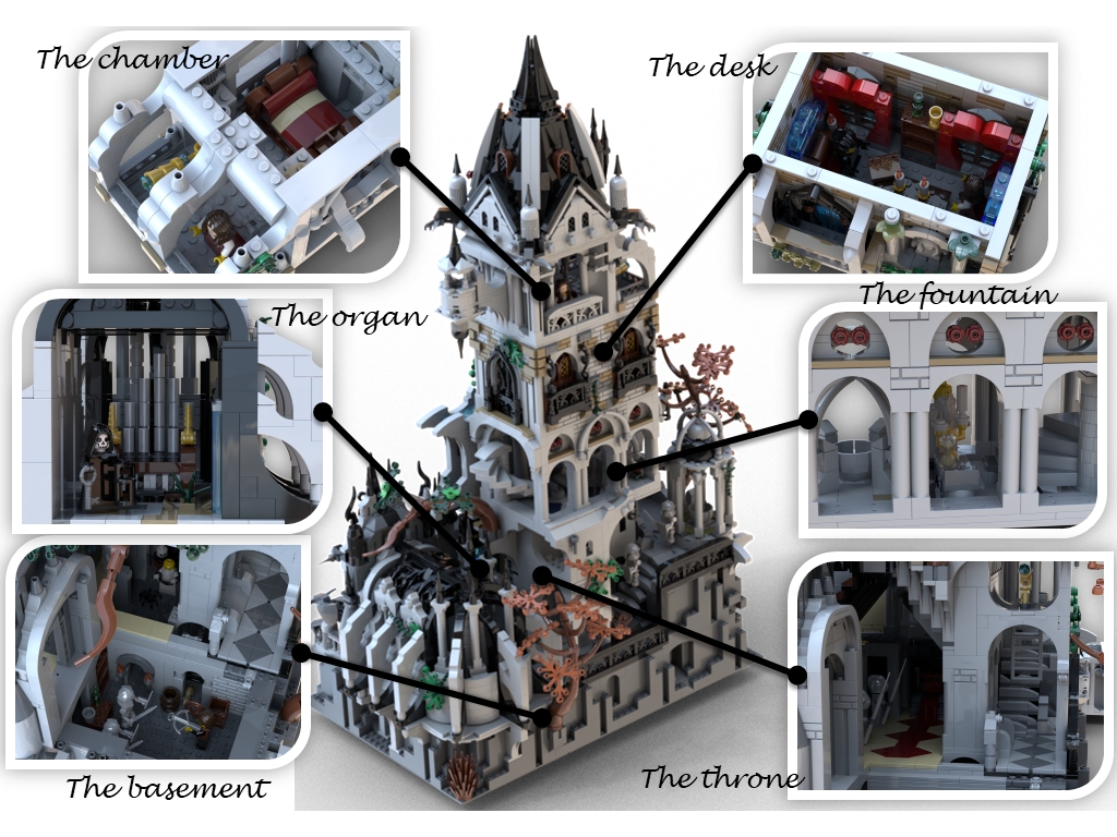 The Red Rose Castle] [BrickLink]