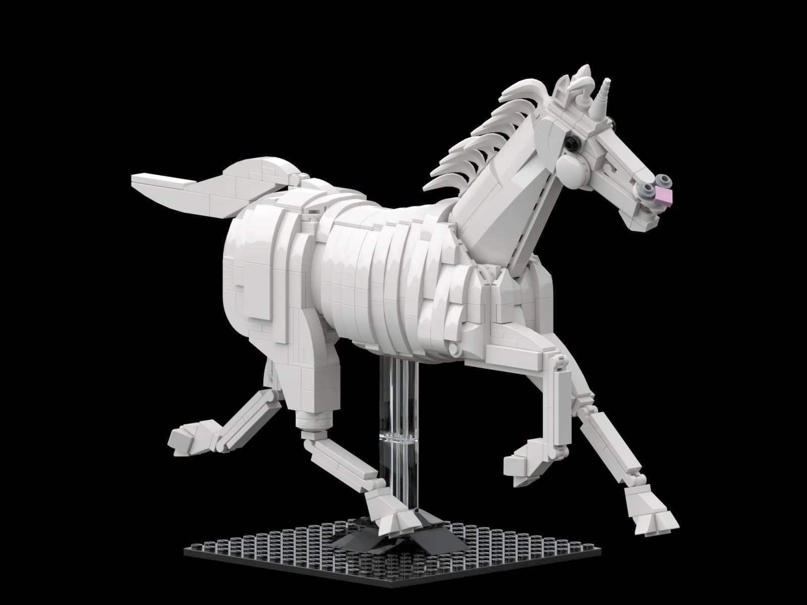 Lego unicorn horse deals