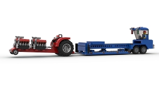 Pro Tractor Pull from BrickLink Studio [BrickLink]