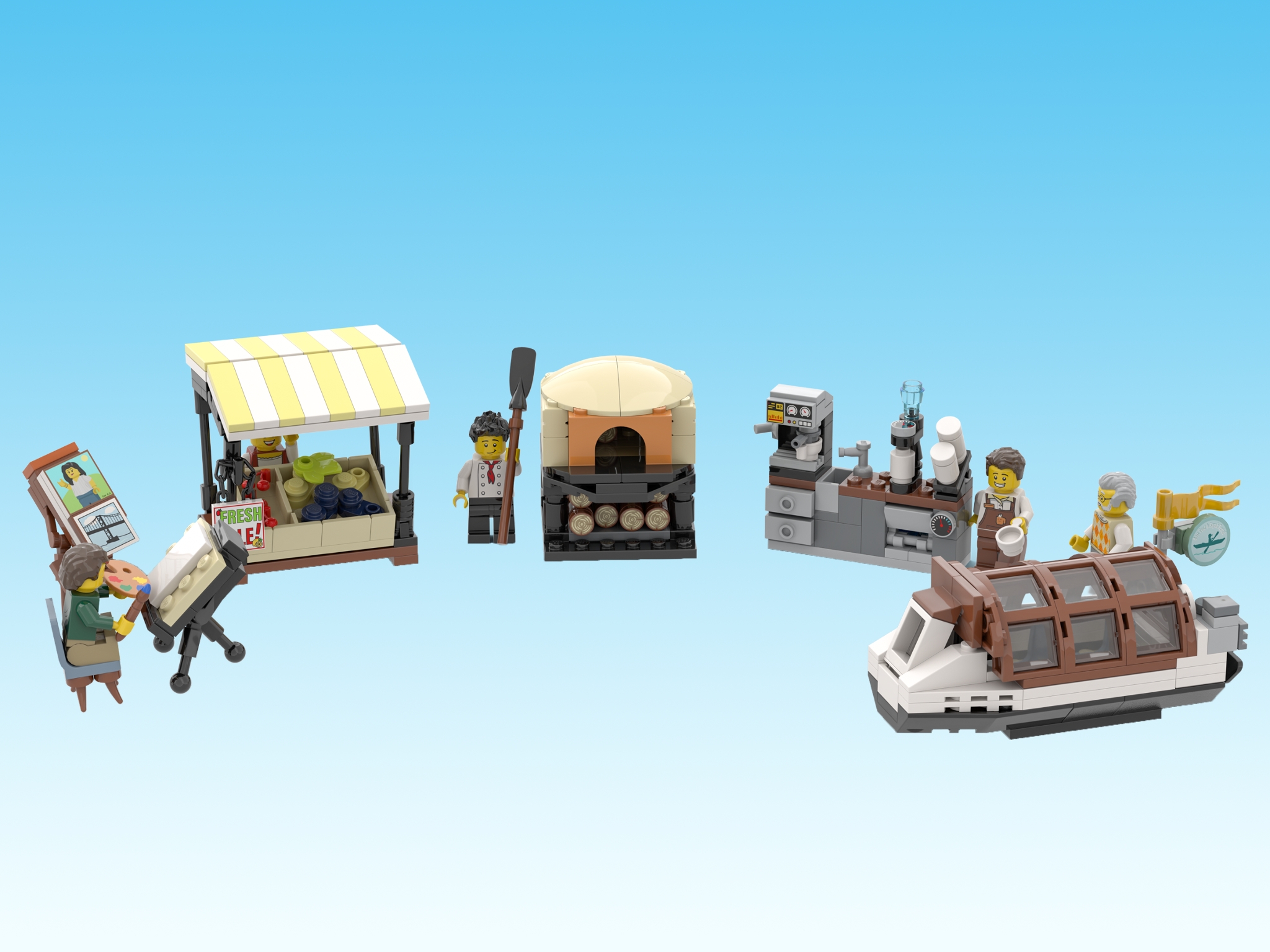 [Riverside Town] [BrickLink]