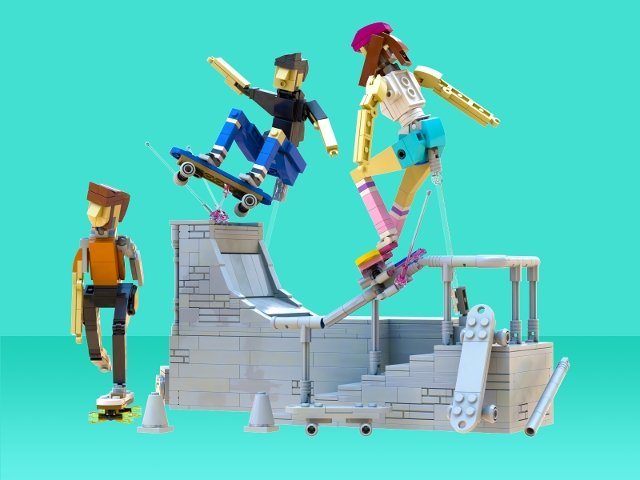 [Ode to Youth: Skateboard Adventures] [BrickLink]