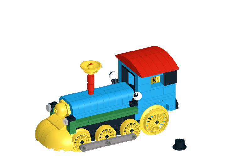poppy playtime train from BrickLink Studio [BrickLink]