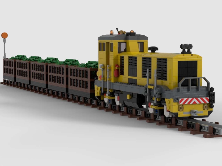 Cane Train from BrickLink Studio [BrickLink]