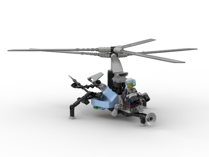 Gyrocopter from BrickLink Studio [BrickLink]