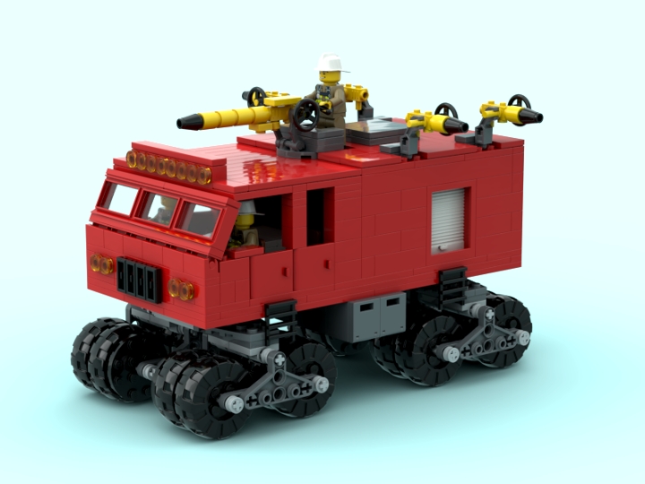 Wilderness Fire Truck from BrickLink Studio [BrickLink]