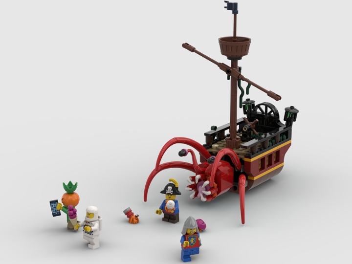 The Last Voyage of Cap'n Timmy from BrickLink Studio [BrickLink]