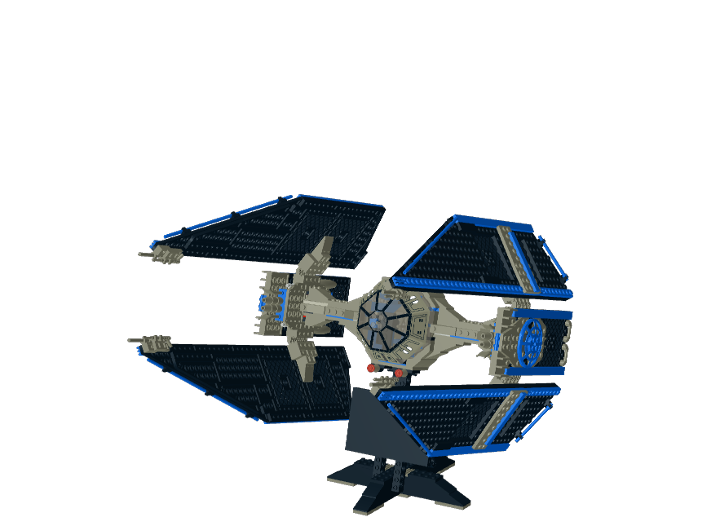 7181 TIE Interceptor from BrickLink Studio [BrickLink]