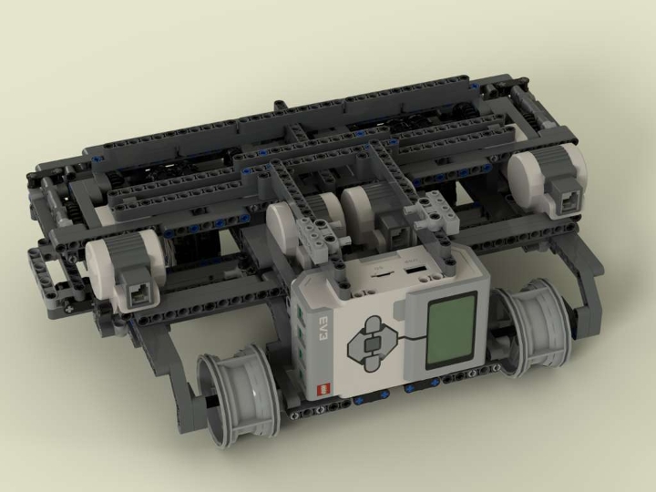 EV3 race car: 2 wheeler from BrickLink Studio [BrickLink]